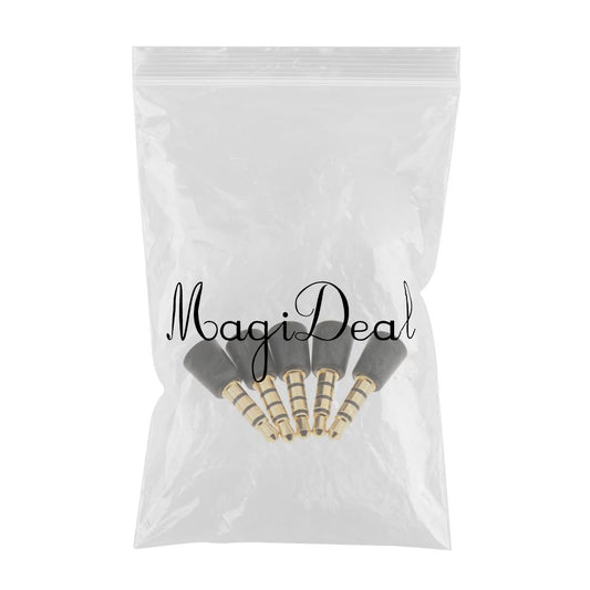 5pcs Mini 3.5mm Jack Plug Microphone Omni-directional Mic for Mobile Phone Recording Karaoke Singing