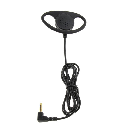 3.5mm Unilateral Headphone Plug Ear Hook Headset  3.5mm Stereo Elbow