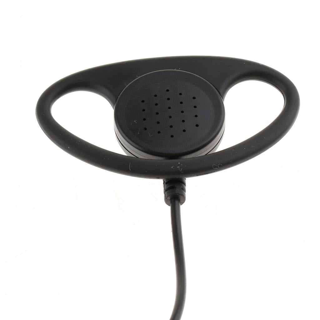 3.5mm Unilateral Headphone Plug Ear Hook Headset  3.5mm Stereo Elbow
