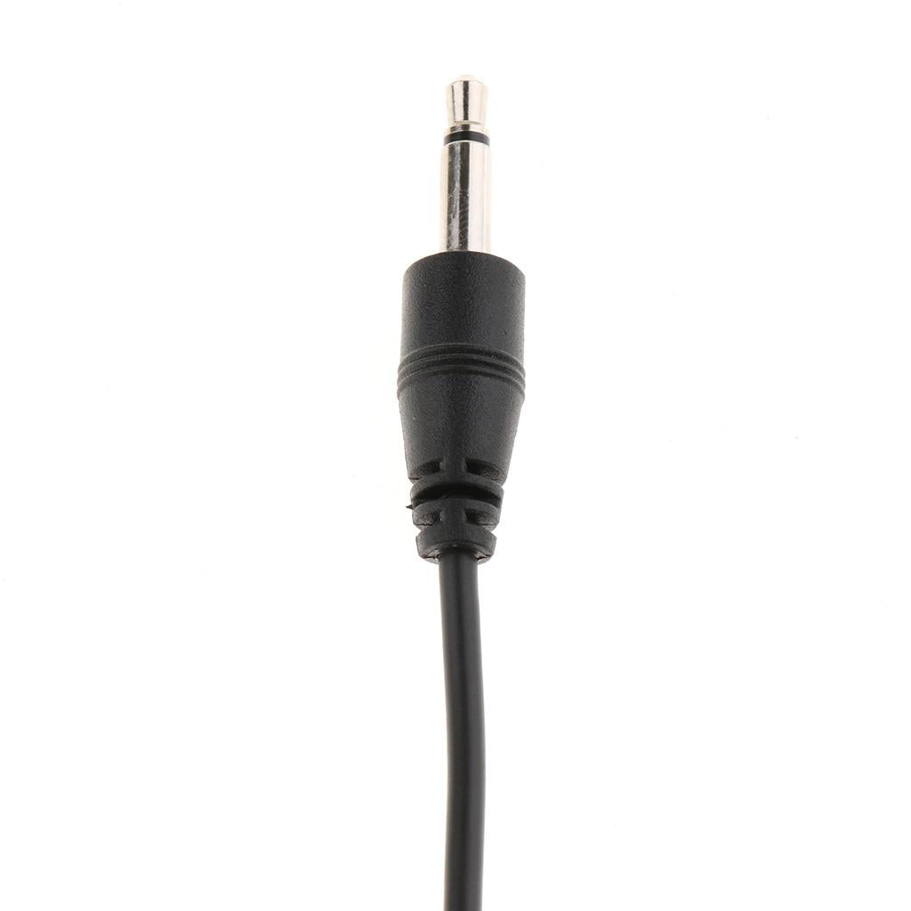 Car Stereo Microphone for Stereo GPS DVD Radio 3.5mm Straight Mono Jack