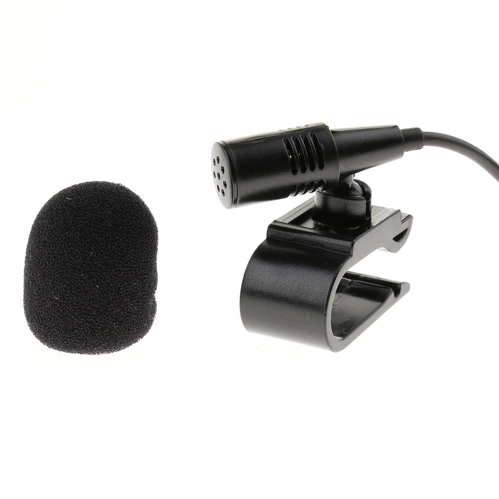 Microphone for Car Bluetooth Stereo GPS DVD Radio Receiver 3.5mm Right Angle