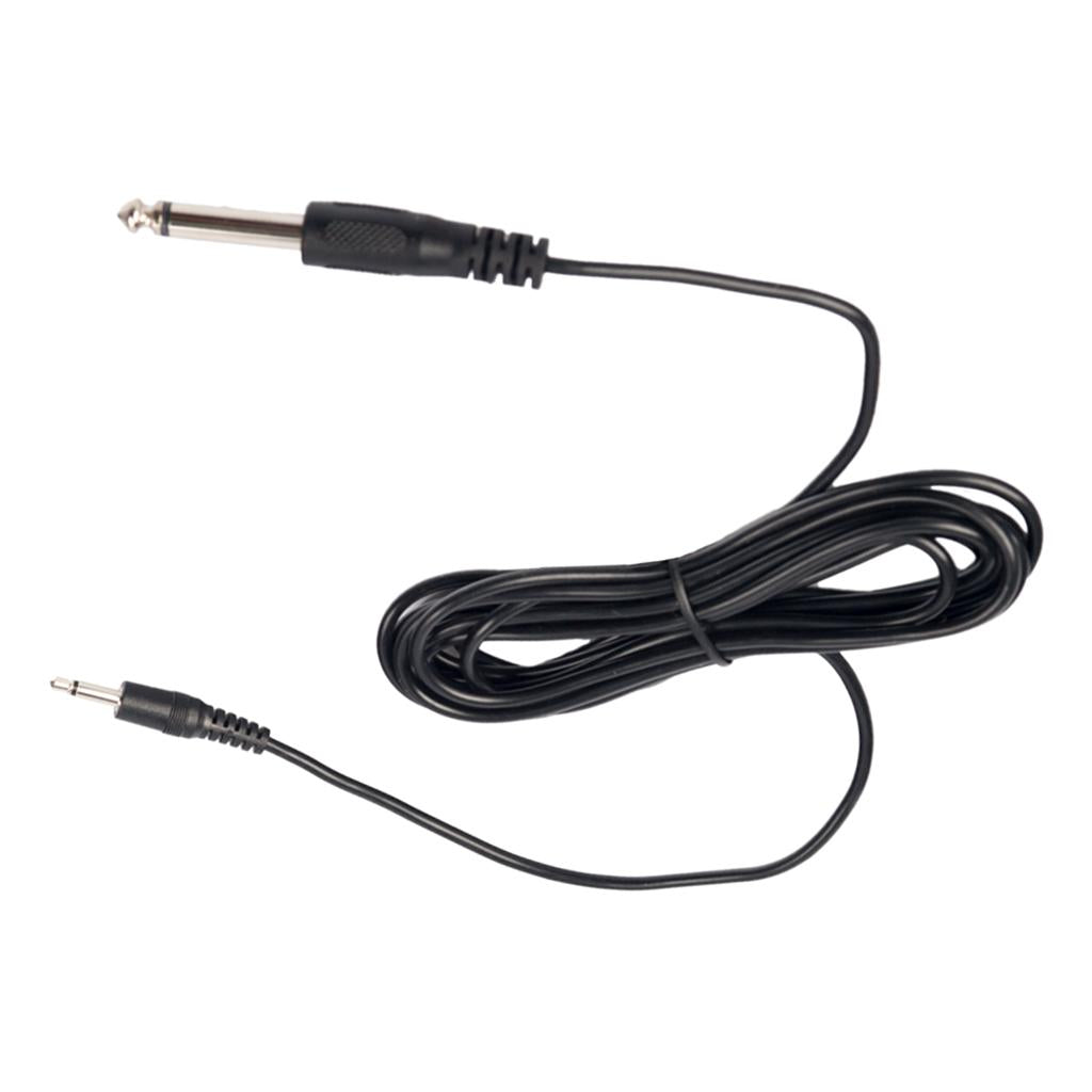 6.35mm Male to 3.5mm Male Stereo Audio Cable for Electric Violin Cello Parts