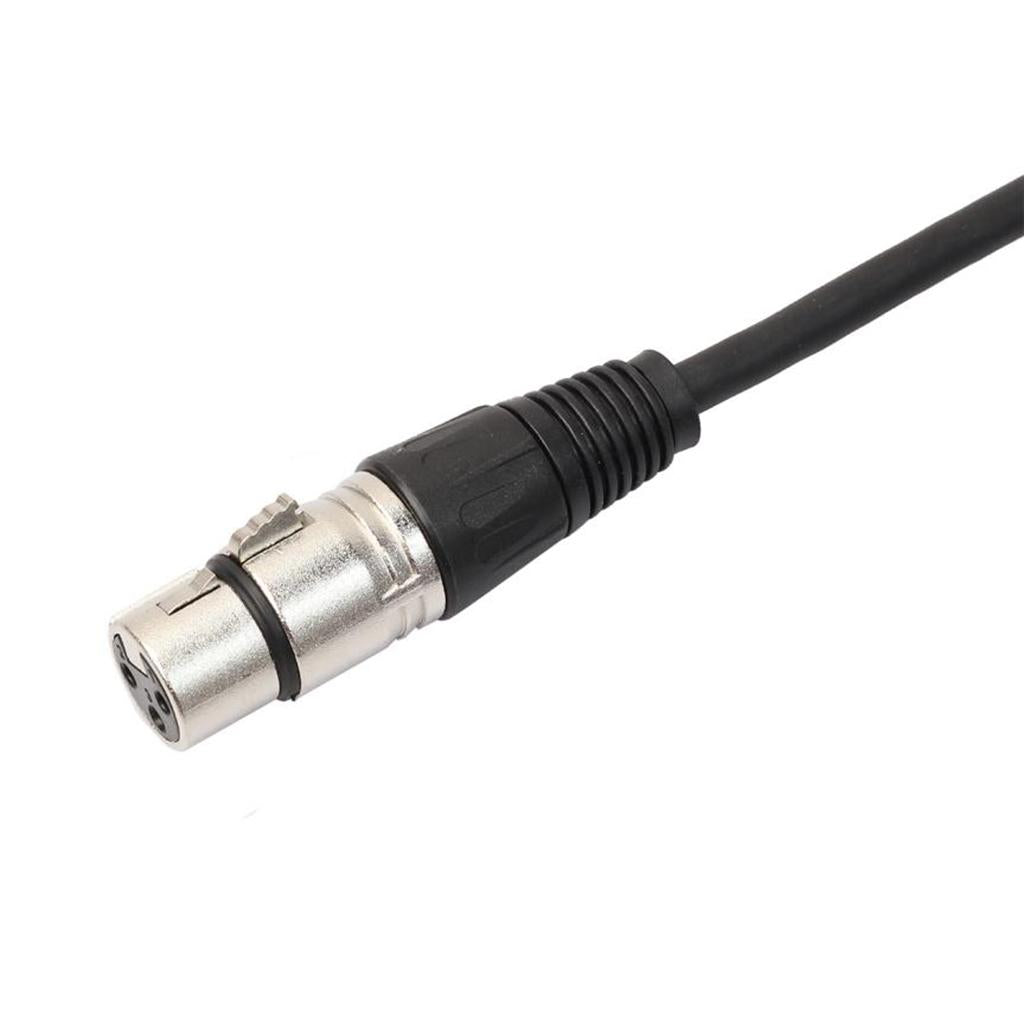 10pcs 3-Pin Cannon XLR Male to Female Cable XLR Microphone Audio Cable Cord