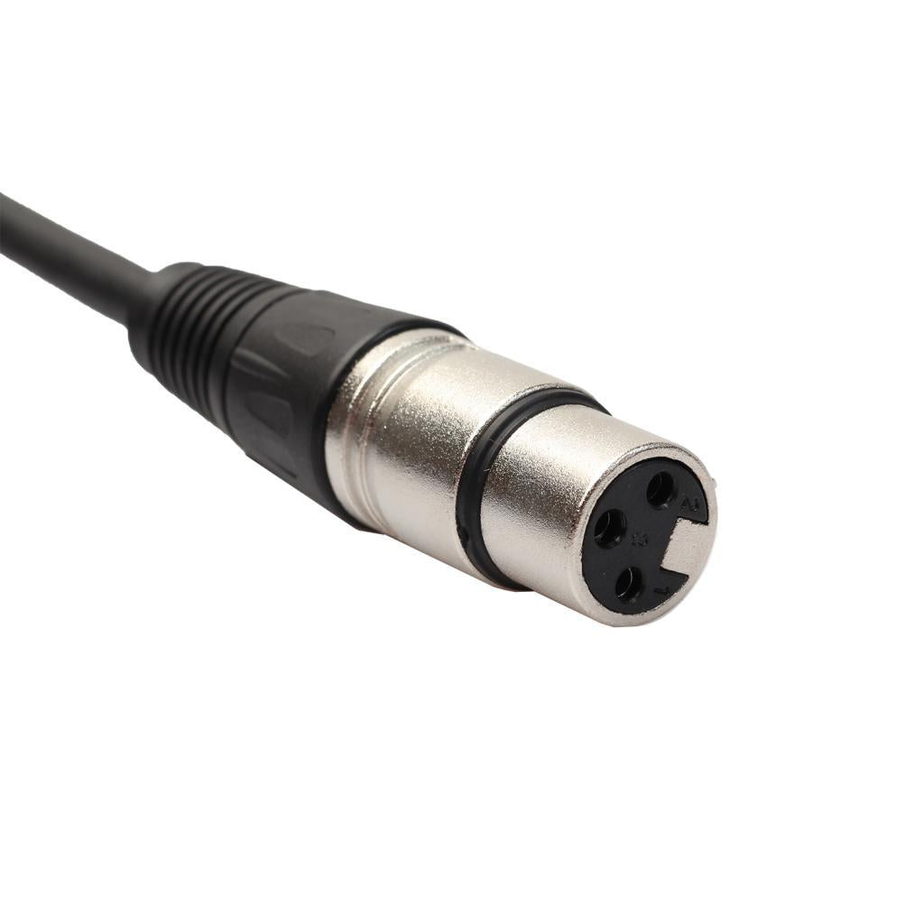 10 Pieces 3 Pin XLR Male To XLR Female Cables Microphone Audio Cable 10 Feet