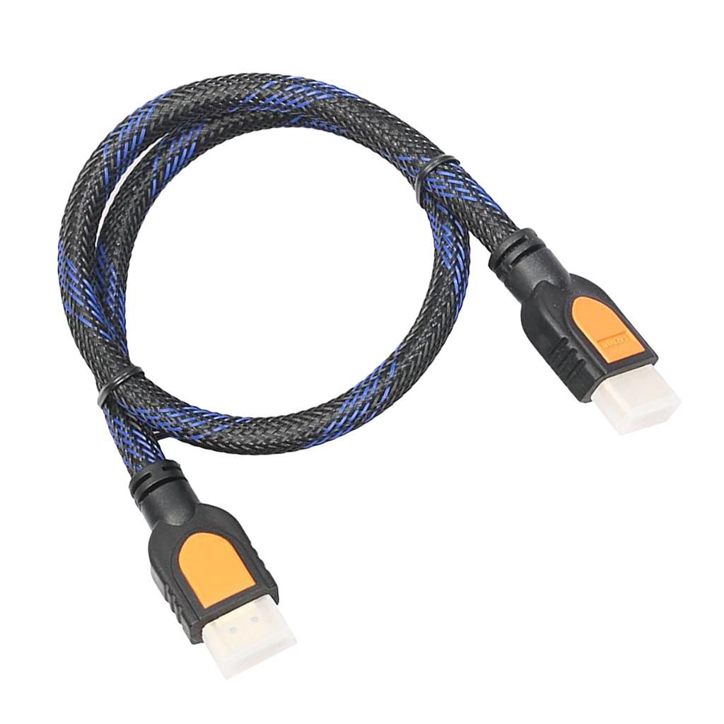 Premium High Speed HDMI 2.0 Male to Male Adapter Cable Support 1080P 0.5m