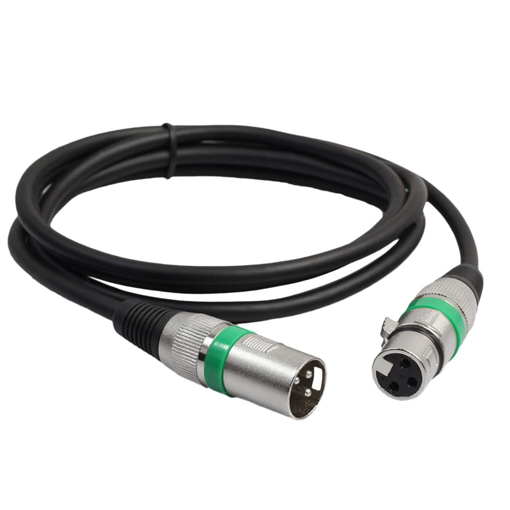 5 Pieces XLR Male to Female Microphone Mic Cables Wires