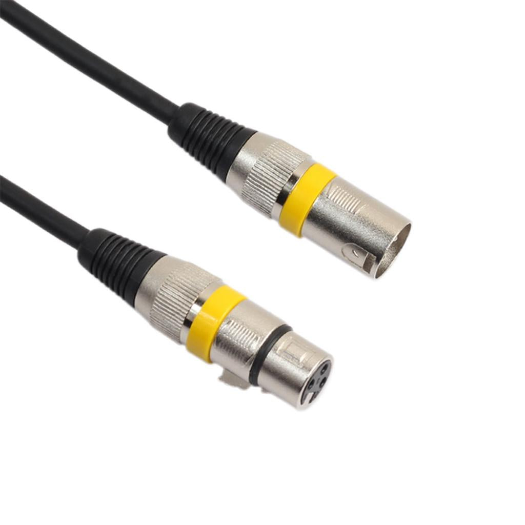 5 Pieces XLR Male to Female Microphone Mic Cables Wires