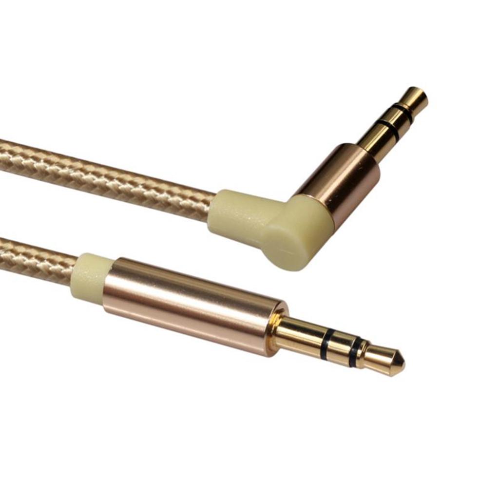 1 Piece 1/8'' Jack 3.5mm Male to Male Aux Audio Cable Cord Line Wire 100cm