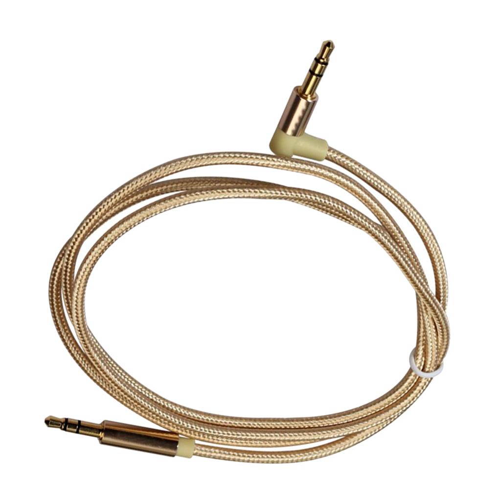 1 Piece 1/8'' Jack 3.5mm Male to Male Aux Audio Cable Cord Line Wire 100cm