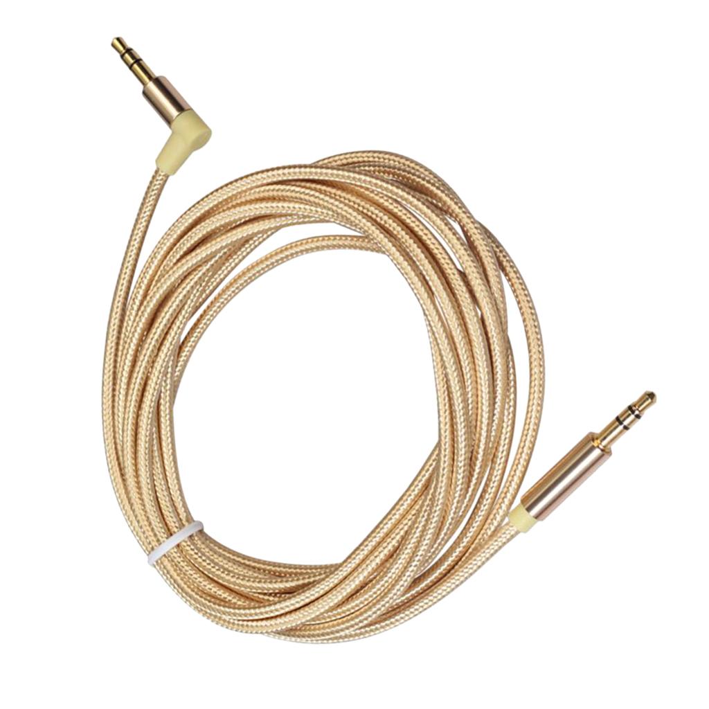 1 Piece 1/8'' Jack 3.5mm Male to Male Aux Audio Cable Cord Line Wire 300cm