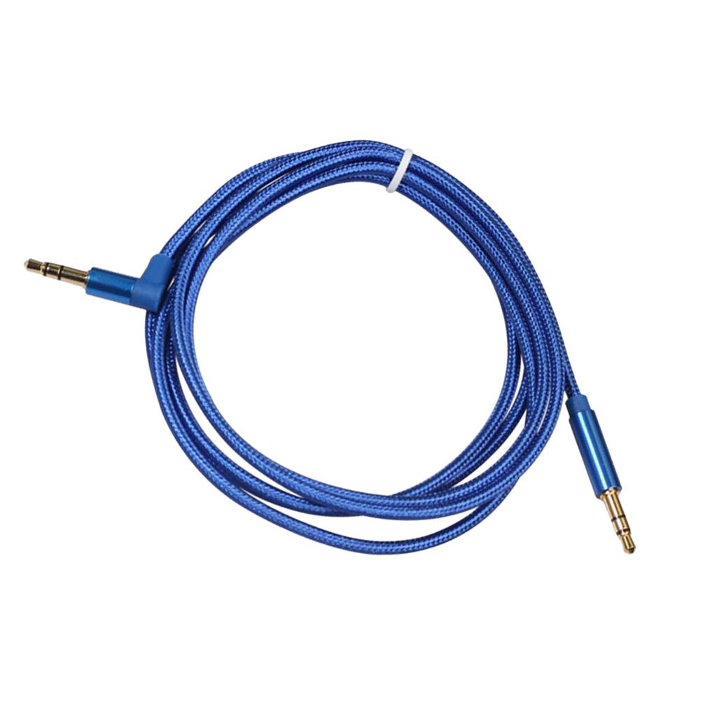 3.5mm Male to Male Stereo Audio Cable Cord for Mobile Phone Car Stereo 1.5M