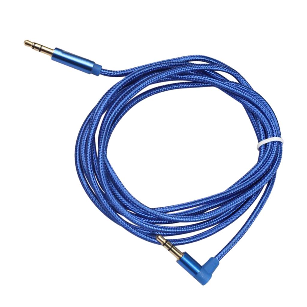 3.5mm Male to Male Stereo Audio Cable Cord for Mobile Phone Car Stereo 2.0M