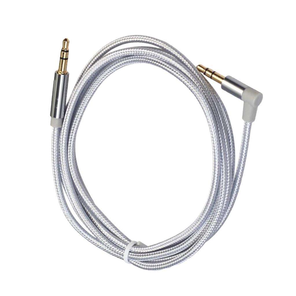 3.5mm Audio Cable Nylon Braided Male to Male Aux Cord 150cm