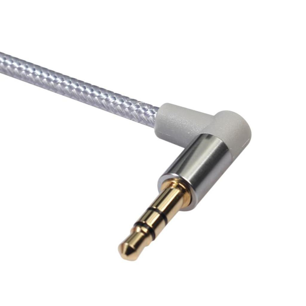 3.5mm Audio Cable Nylon Braided Male to Male Aux Cord 150cm