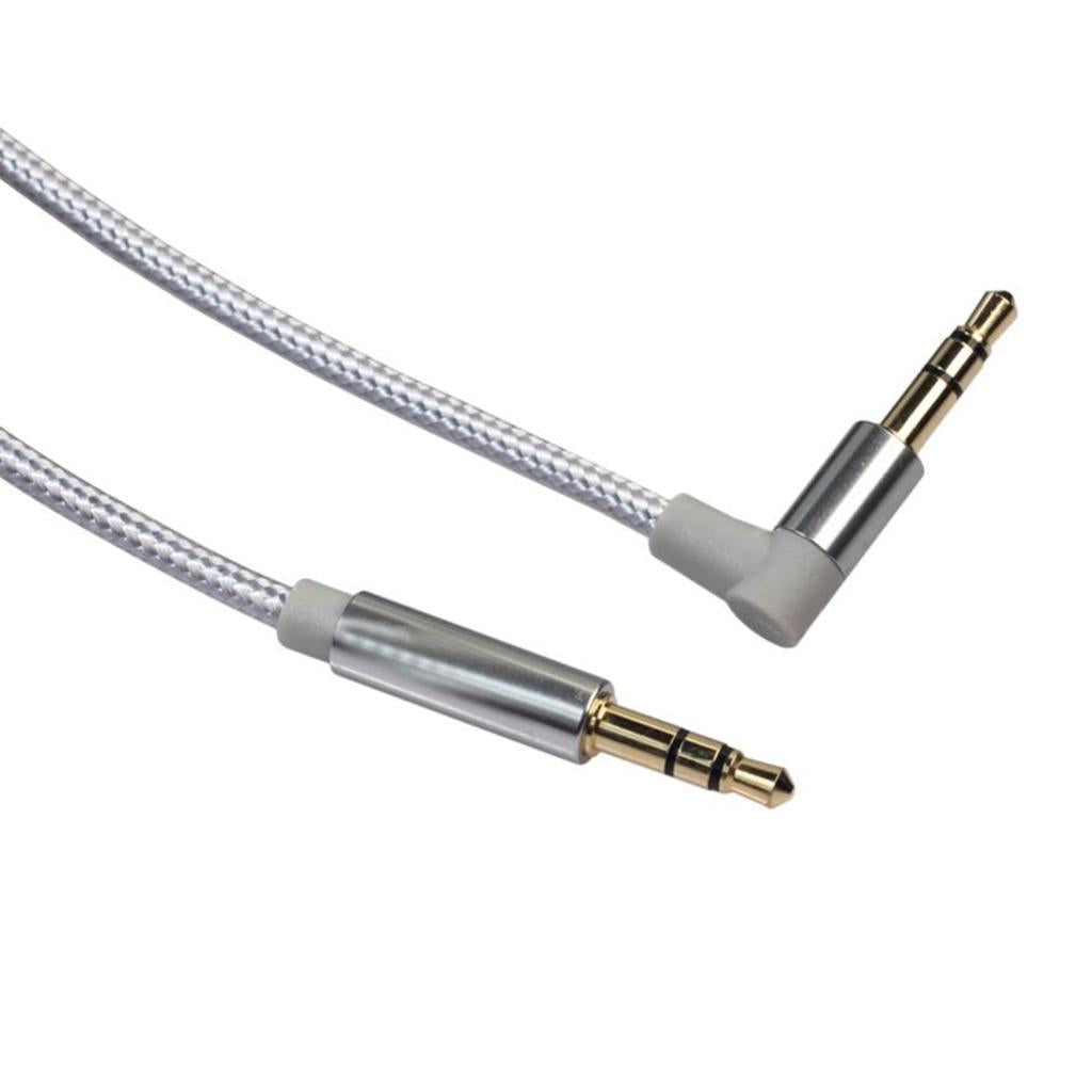 3.5mm Audio Cable Nylon Braided Male to Male Aux Cord 150cm