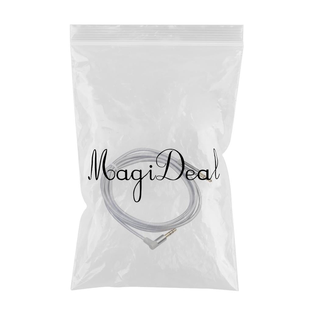 3.5mm Audio Cable Nylon Braided Male to Male Aux Cord 150cm