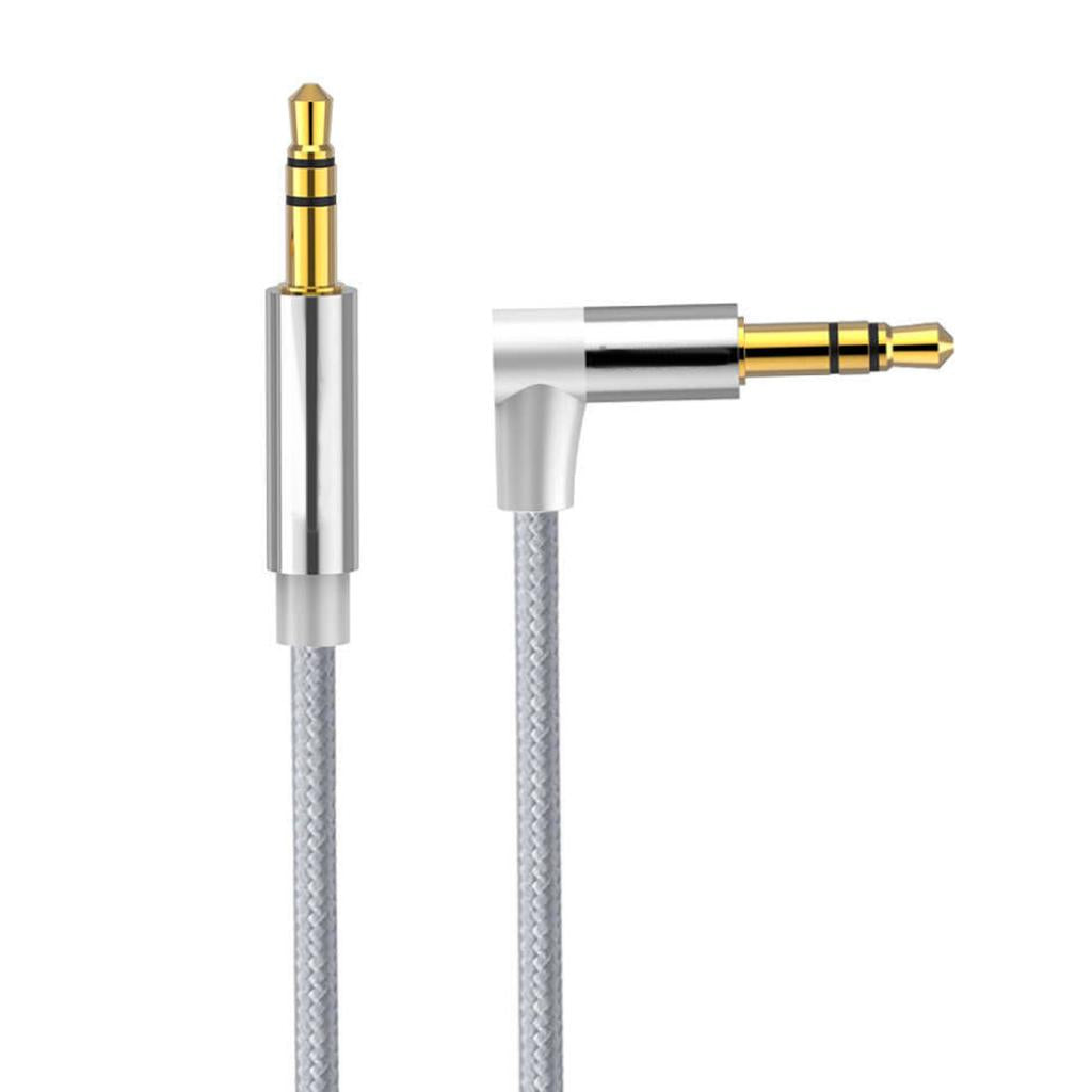 3.5mm Audio Cable Nylon Braided Male to Male Aux Cord 200cm