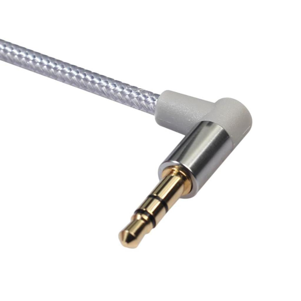 3.5mm Audio Cable Nylon Braided Male to Male Aux Cord 200cm