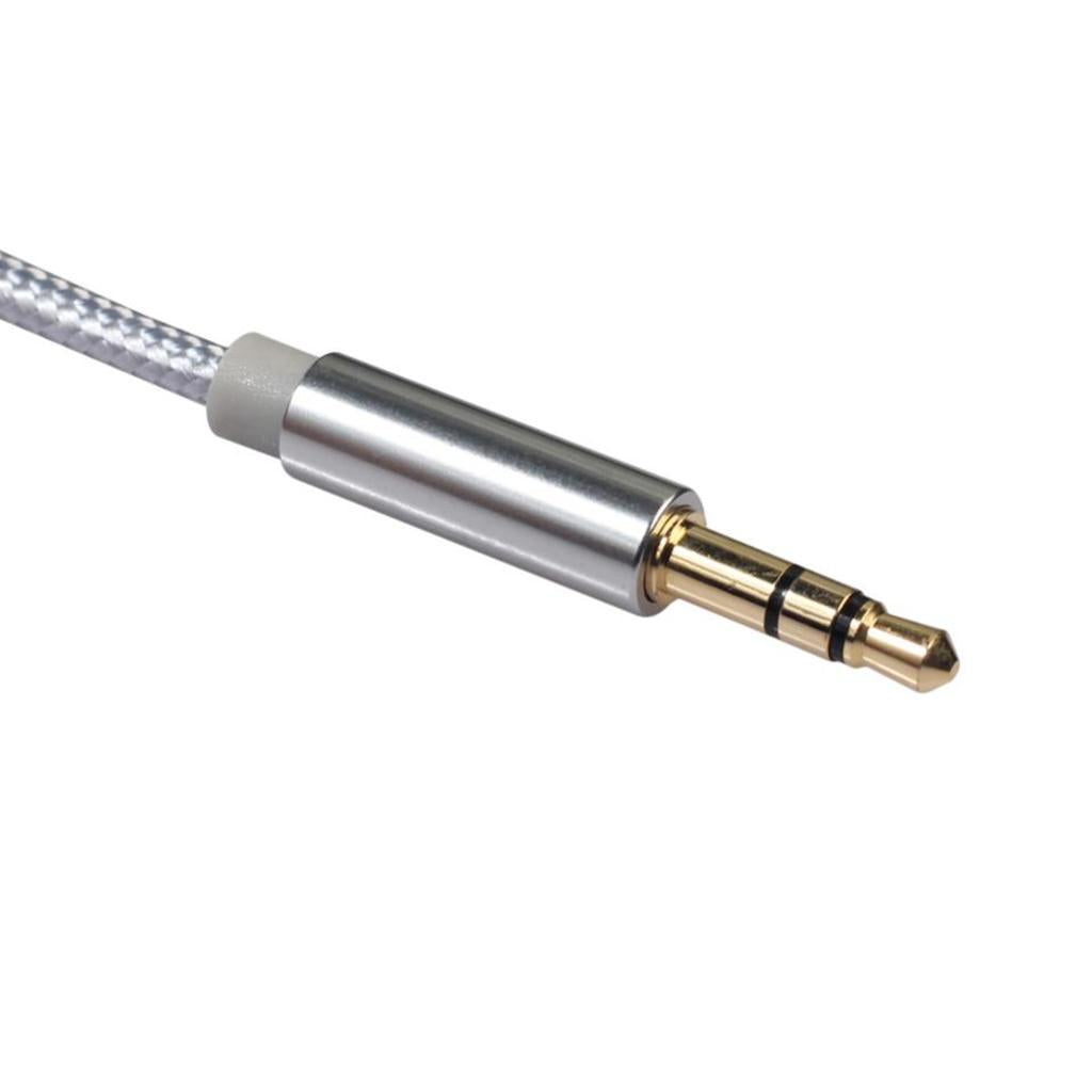 3.5mm Audio Cable Nylon Braided Male to Male Aux Cord 200cm