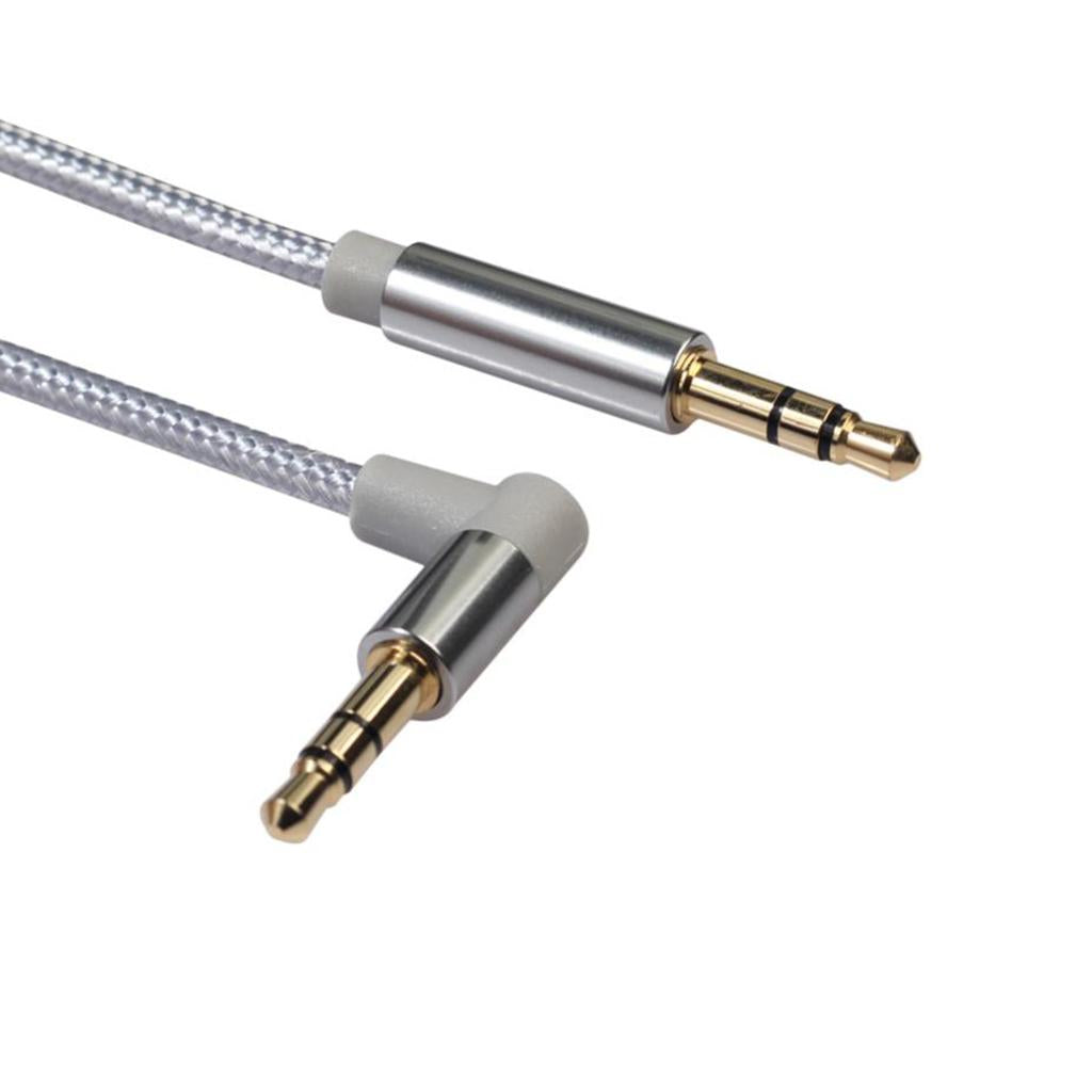 3.5mm Audio Cable Nylon Braided Male to Male Aux Cord 200cm