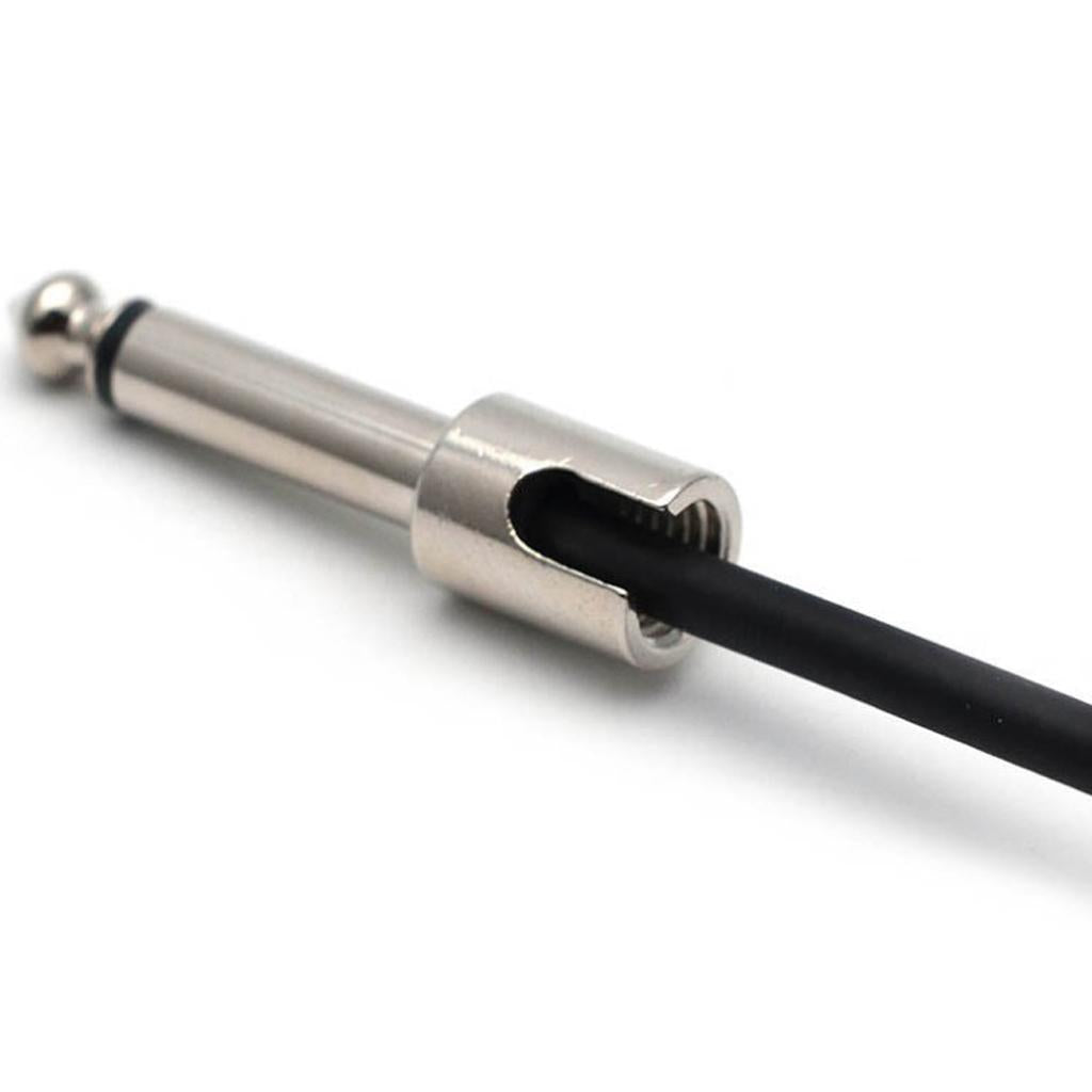 6.35mm 1/4'' Stereo Jack Adapter for Headphone Audio Microphone Straight