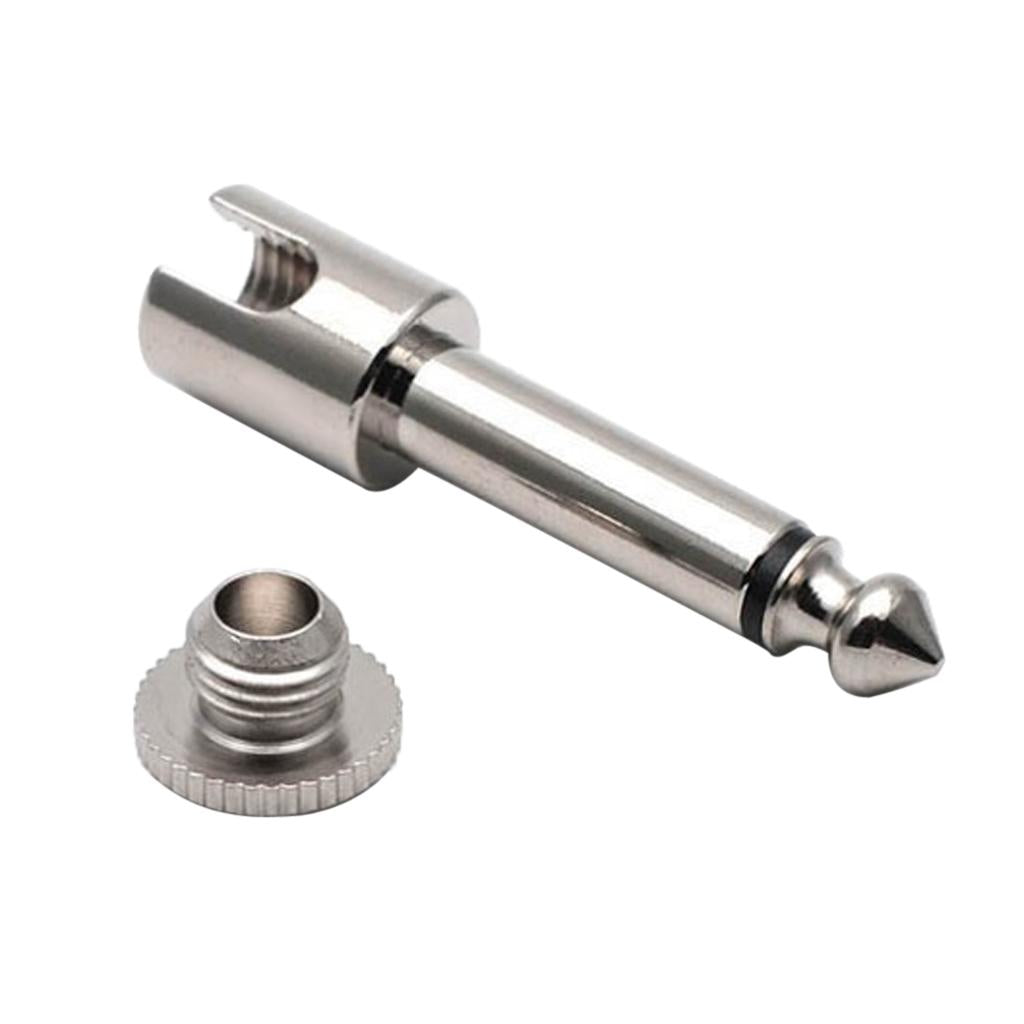 6.35mm 1/4'' Stereo Jack Adapter for Headphone Audio Microphone Straight