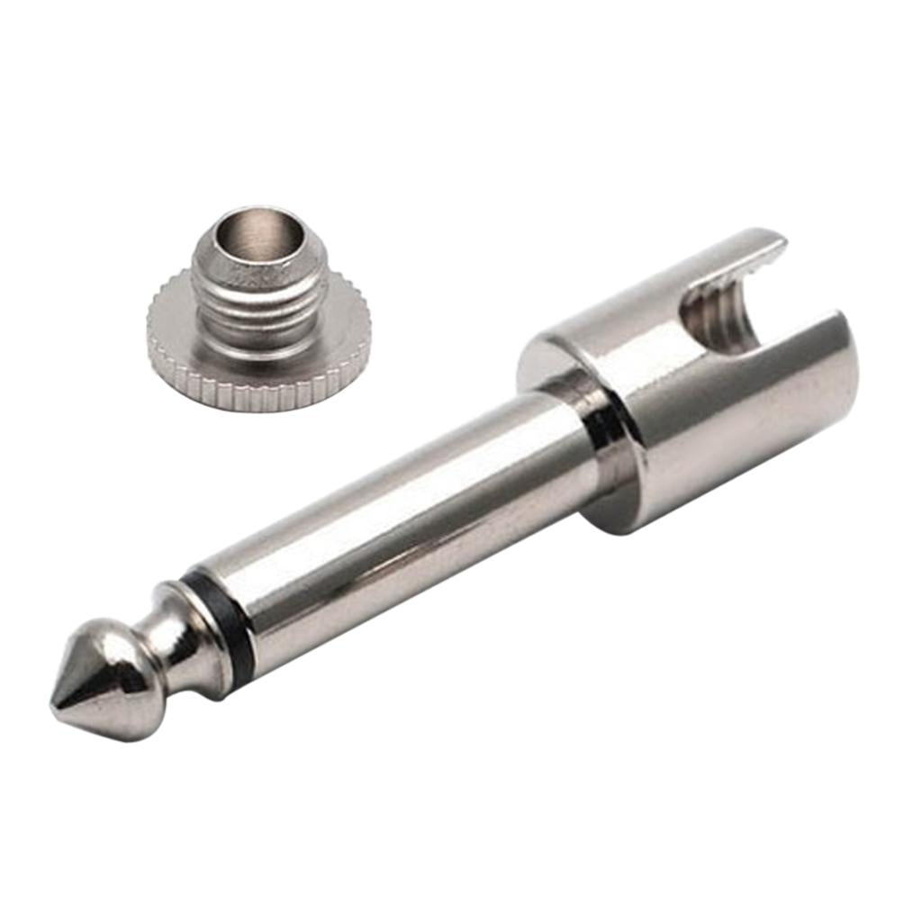 6.35mm 1/4'' Stereo Jack Adapter for Headphone Audio Microphone Straight