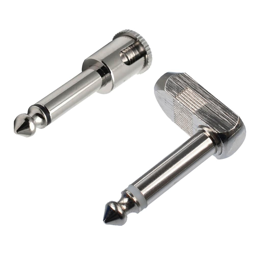 6.35mm 1/4'' Stereo Jack Adapter for Headphone Audio Microphone Straight