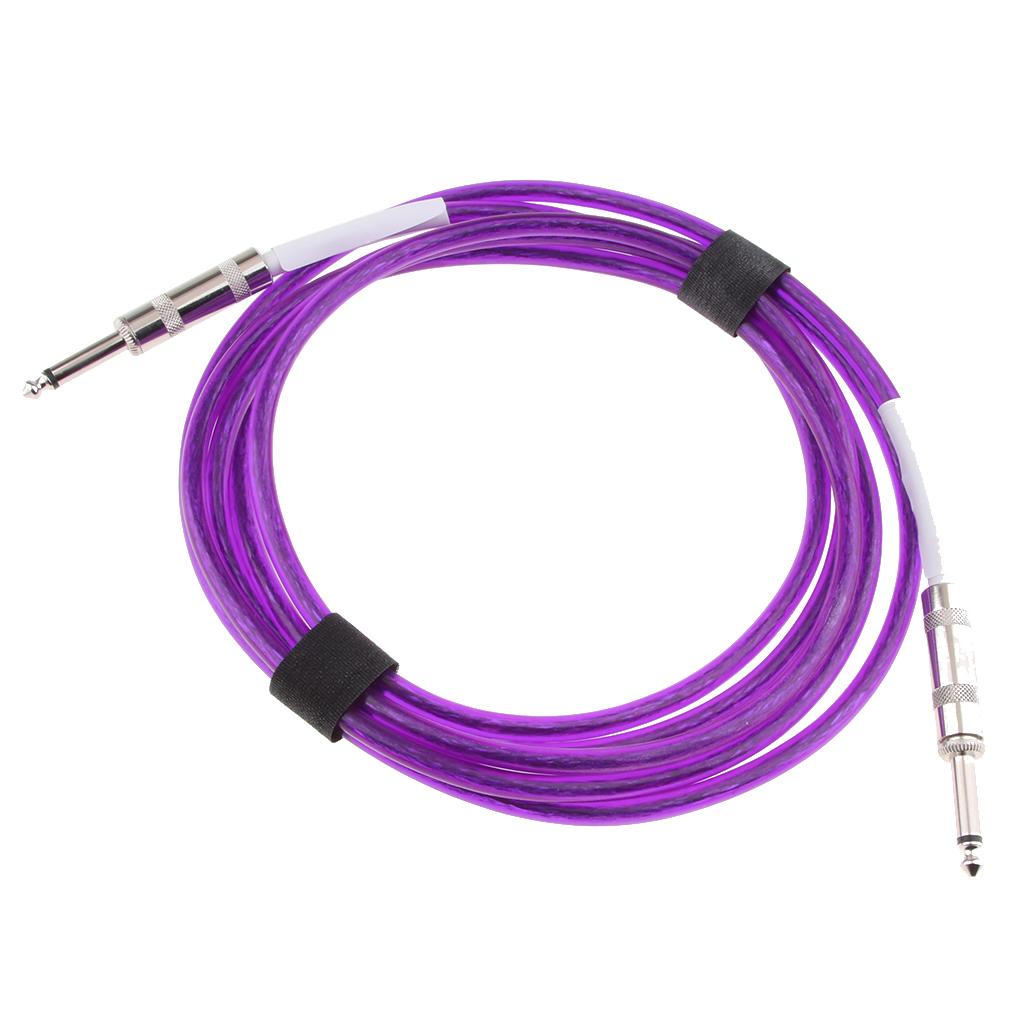 Guitar Instrument Cable for Electric Guitar Bass Guitar 600cm