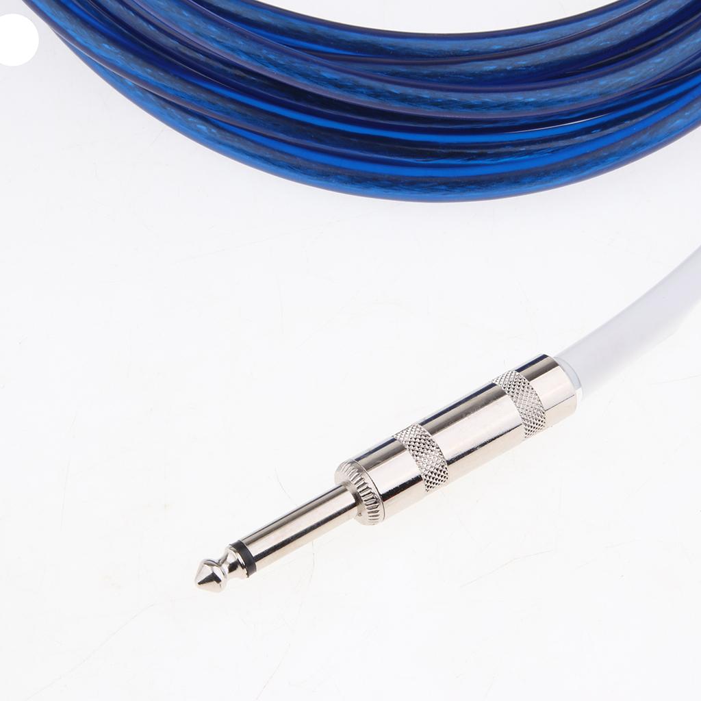 Guitar Instrument Cable for Electric Guitar Bass Guitar 600cm
