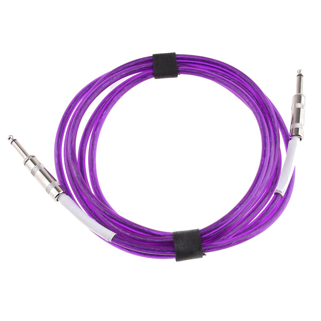 Guitar Instrument Cable for Electric Guitar Bass Guitar 600cm
