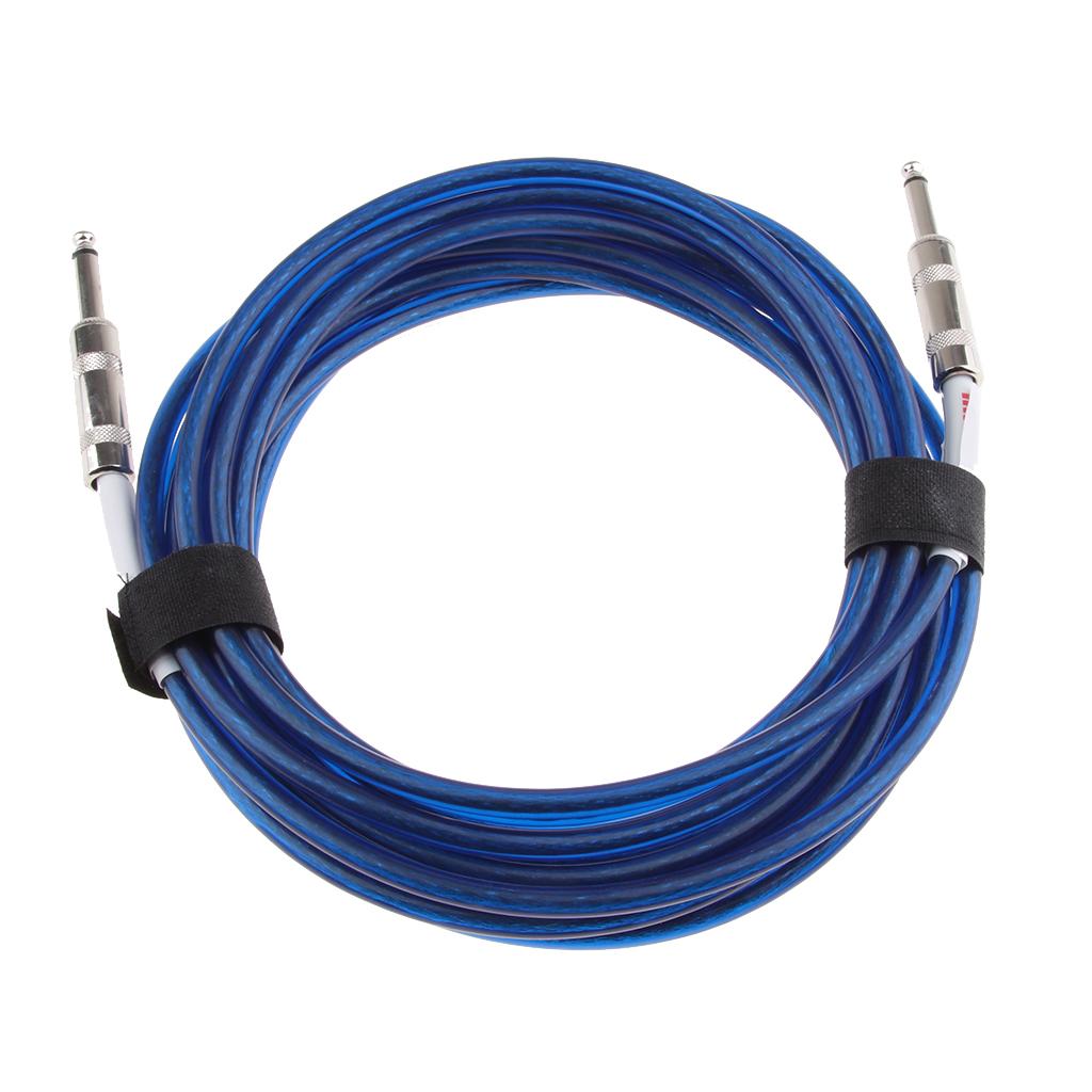 Guitar Instrument Cable for Electric Guitar Bass Guitar 600cm