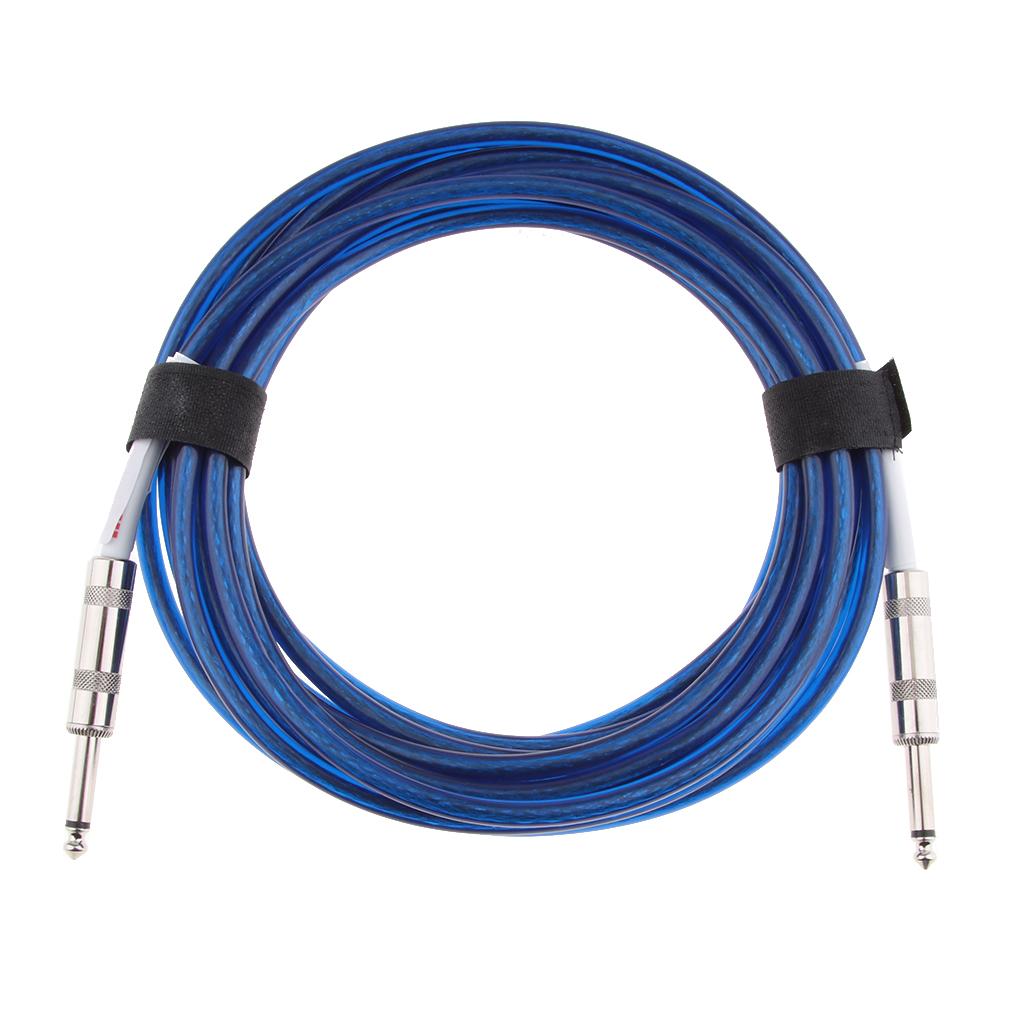 Guitar Instrument Cable for Electric Guitar Bass Guitar 600cm