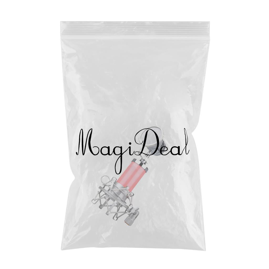Mini Condenser Mobile Phone Microphone for Karaoke Multi Colors Pink