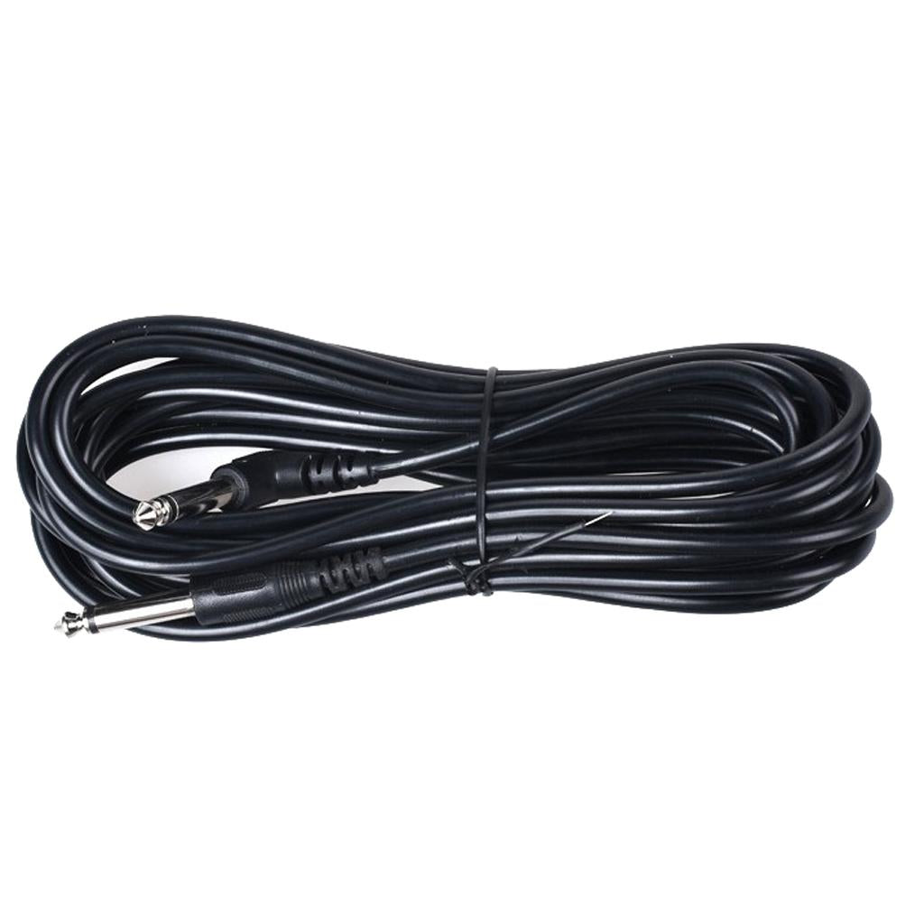 Guitar Bass Cable Musical Instrument Amplifier Audio Connection Cable 5m