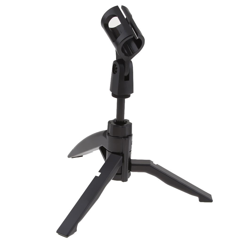 Adjustable Lightweight Desktop Tripod Capacitor Microphone Stand Holde ...