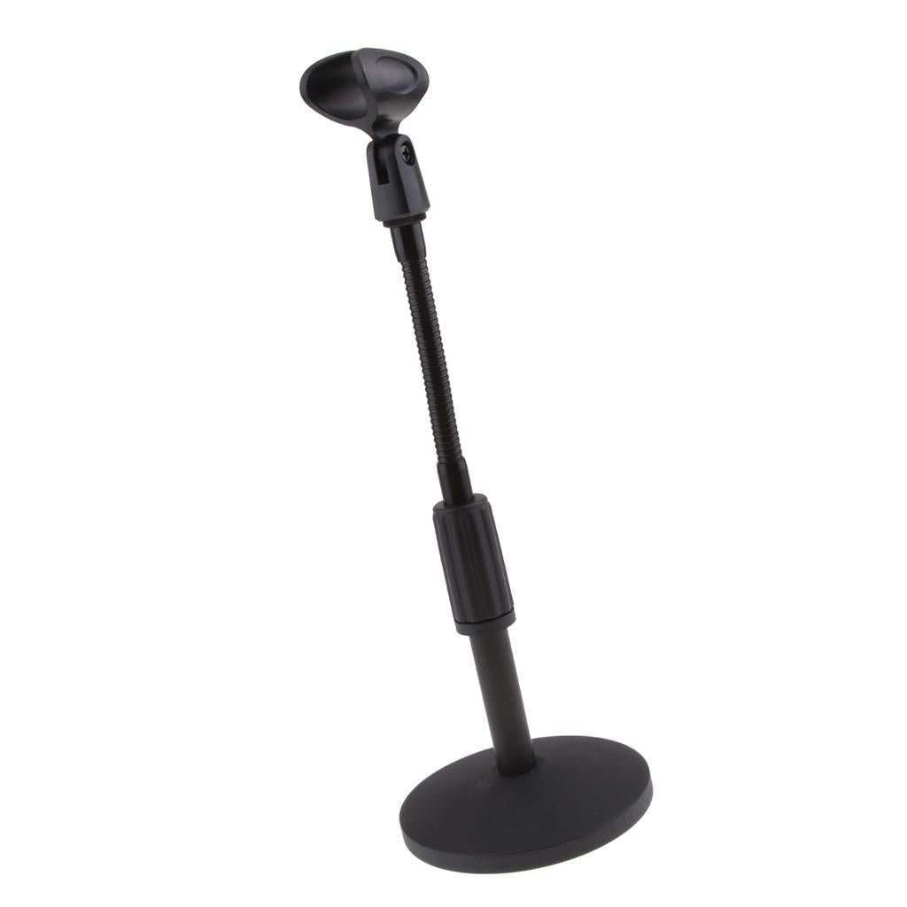 Stainless Steel Microphone Stand Desktop Hose Bending Microphone Rack