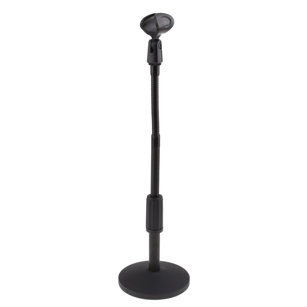 Stainless Steel Microphone Stand Desktop Hose Bending Microphone Rack