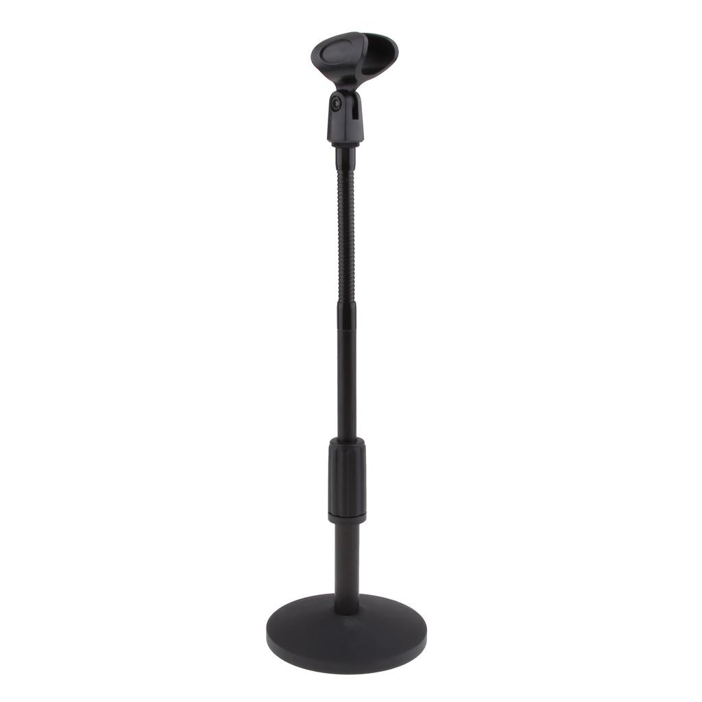 Stainless Steel Microphone Stand Desktop Hose Bending Microphone Rack
