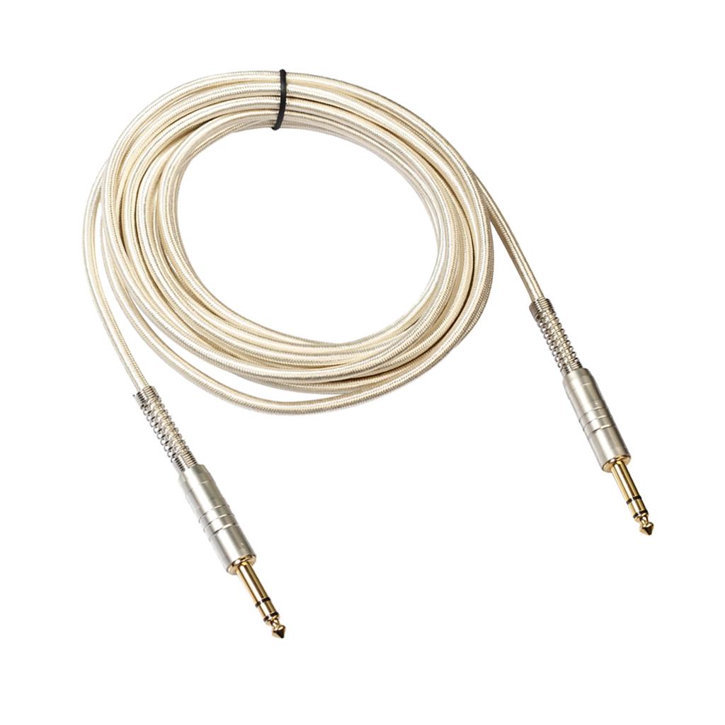 Guitar Instrument Cable for Electric Bass Guitar 500cm