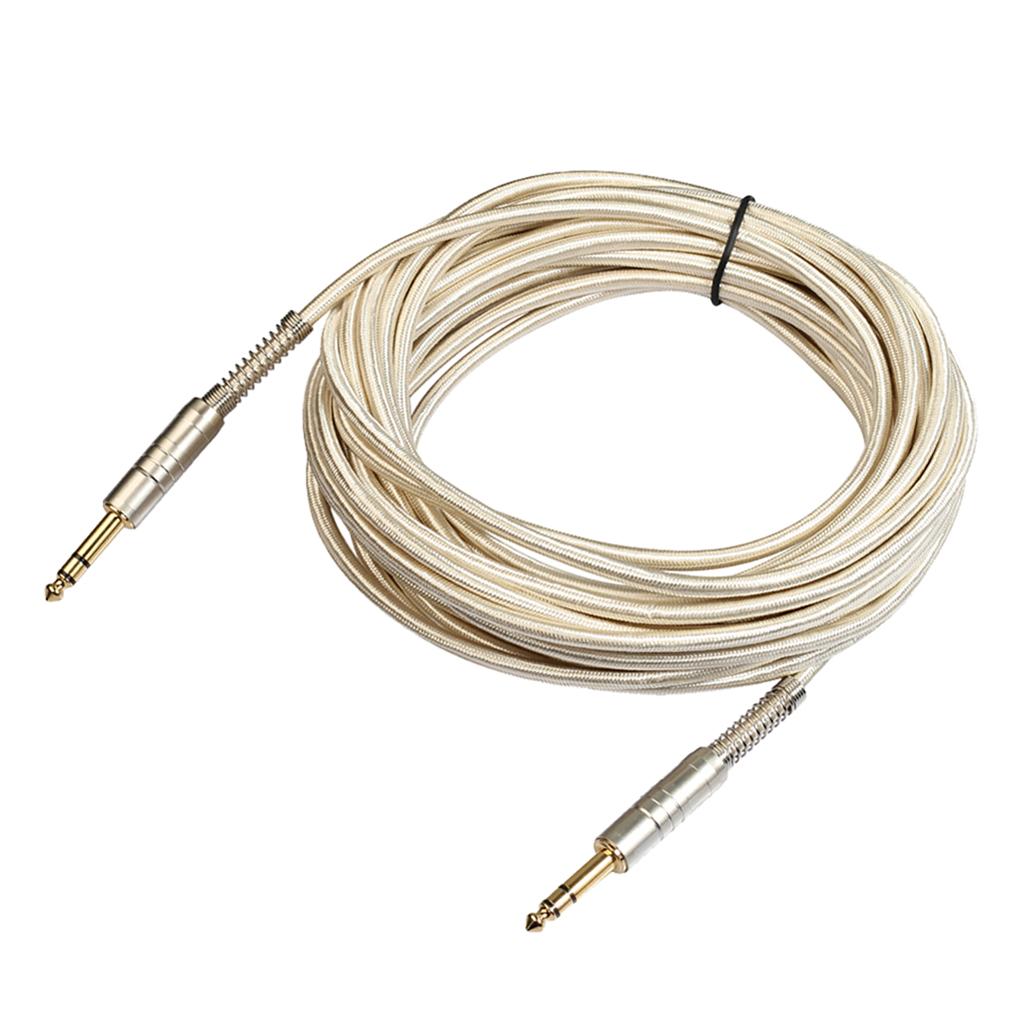 Guitar Instrument Cable for Electric Bass Guitar 1000cm