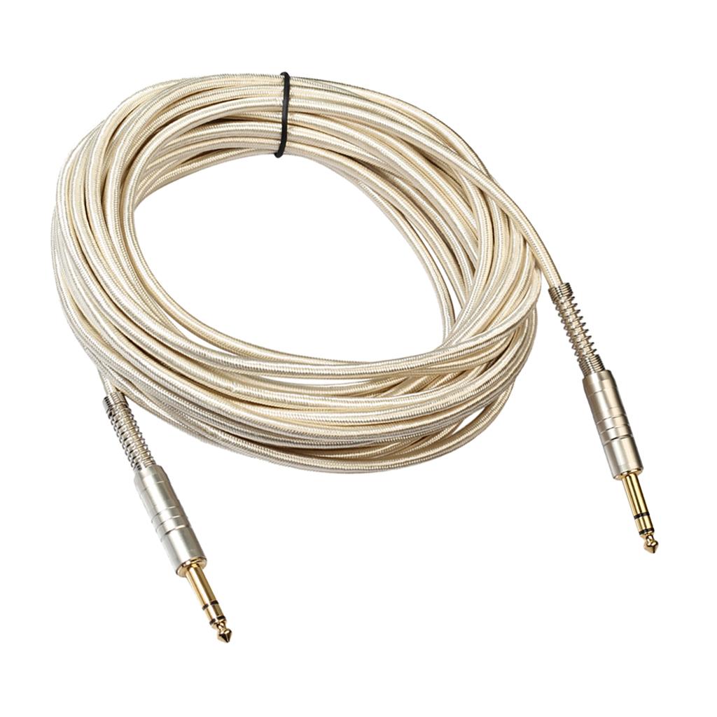 Guitar Instrument Cable for Electric Bass Guitar 1000cm