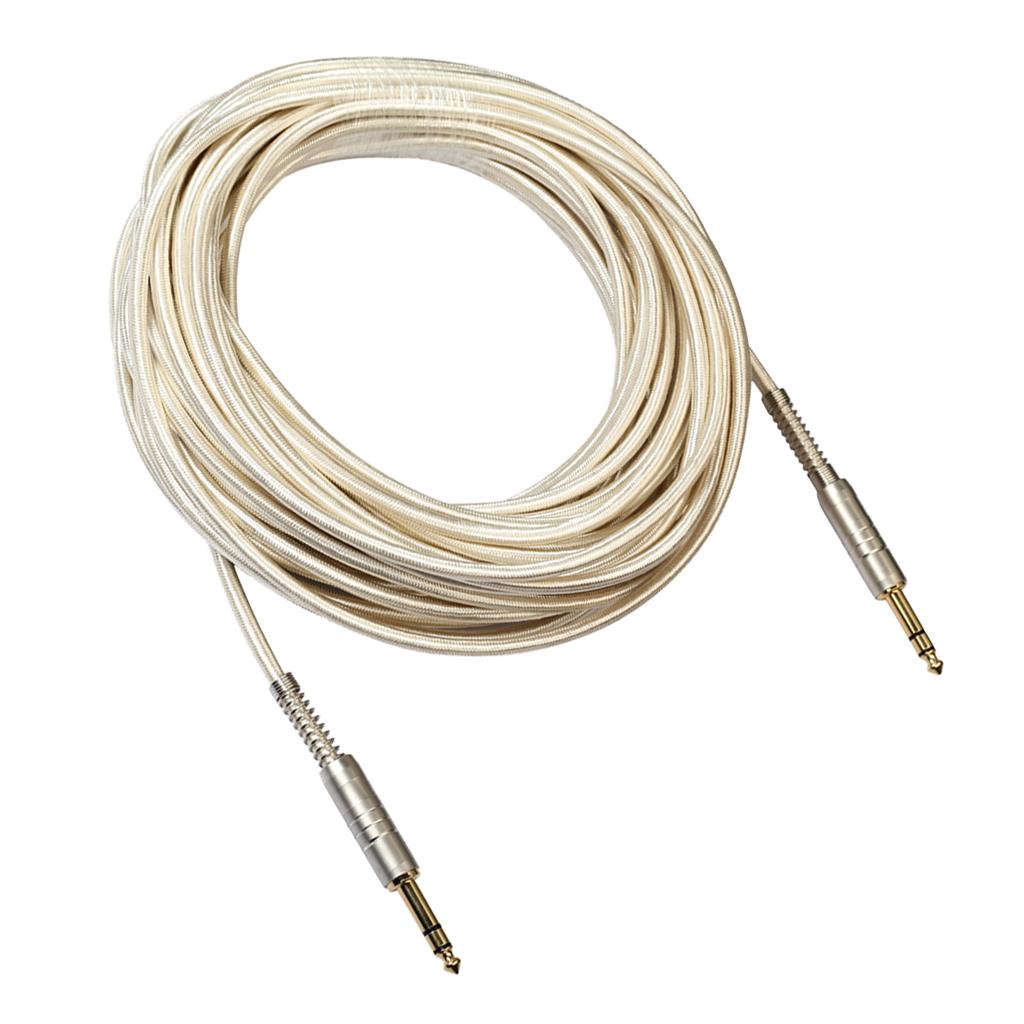 Guitar Instrument Cable for Electric Bass Guitar 1500cm