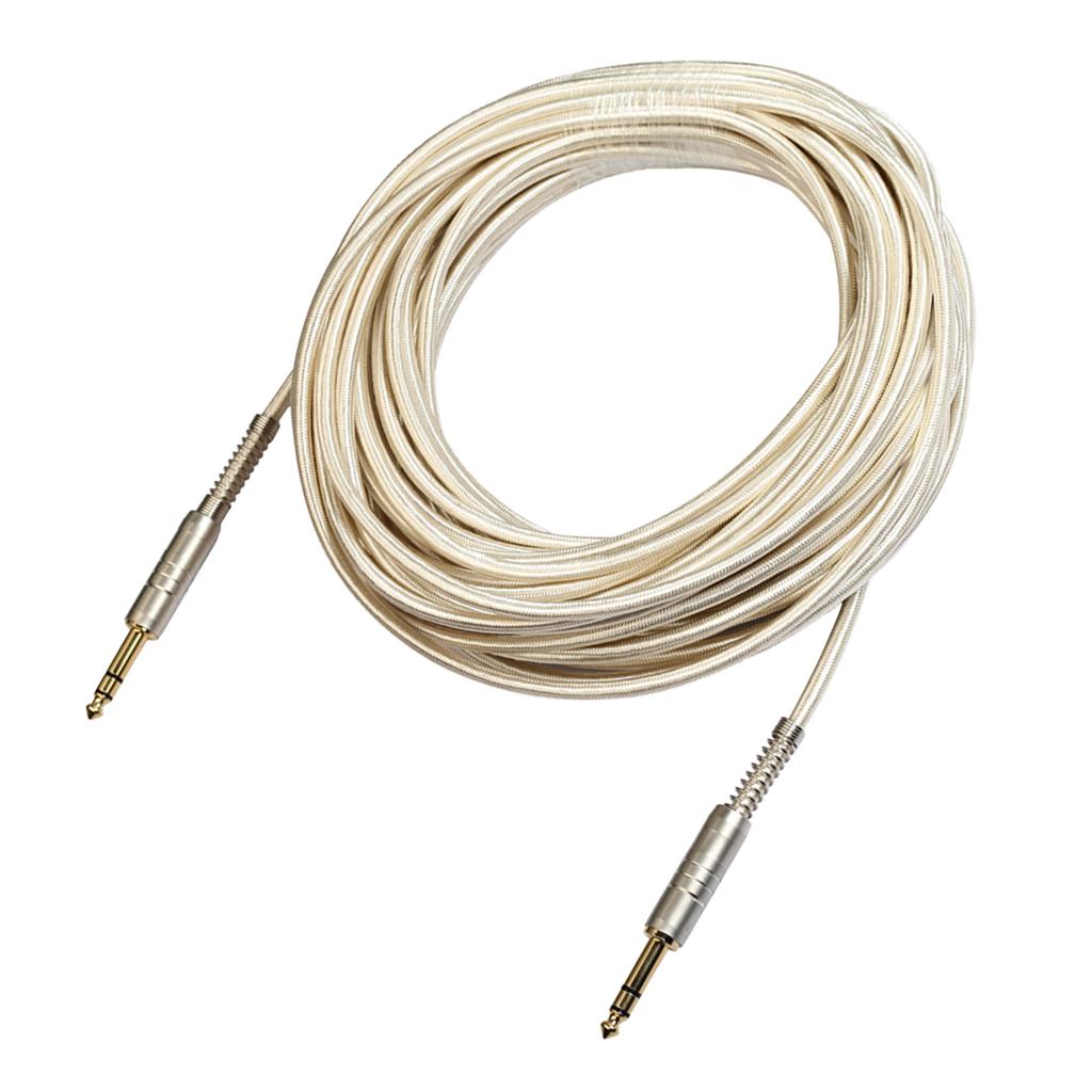 Guitar Instrument Cable for Electric Bass Guitar 1500cm
