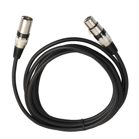3 Pin DMX Signal Cable Wire XLR Male to Female Cable Balanced Snake Cord for Stage Lights, Disc Players