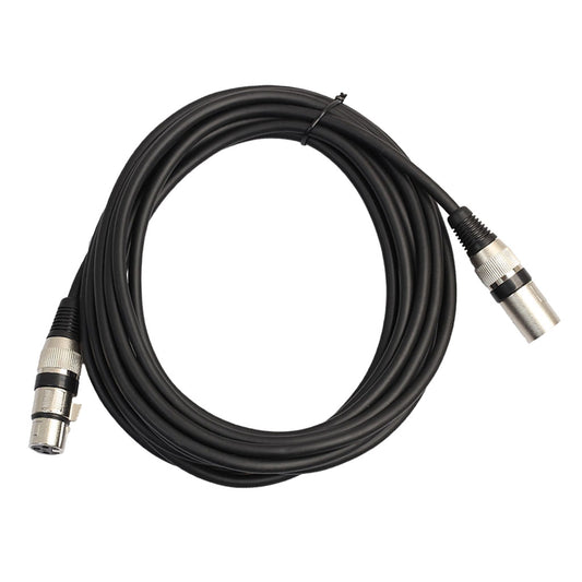 3 Pin DMX Signal Cable Wire XLR Male to Female Cable Balanced Snake Cord for Stage Lights, Disc Players,9.84ft