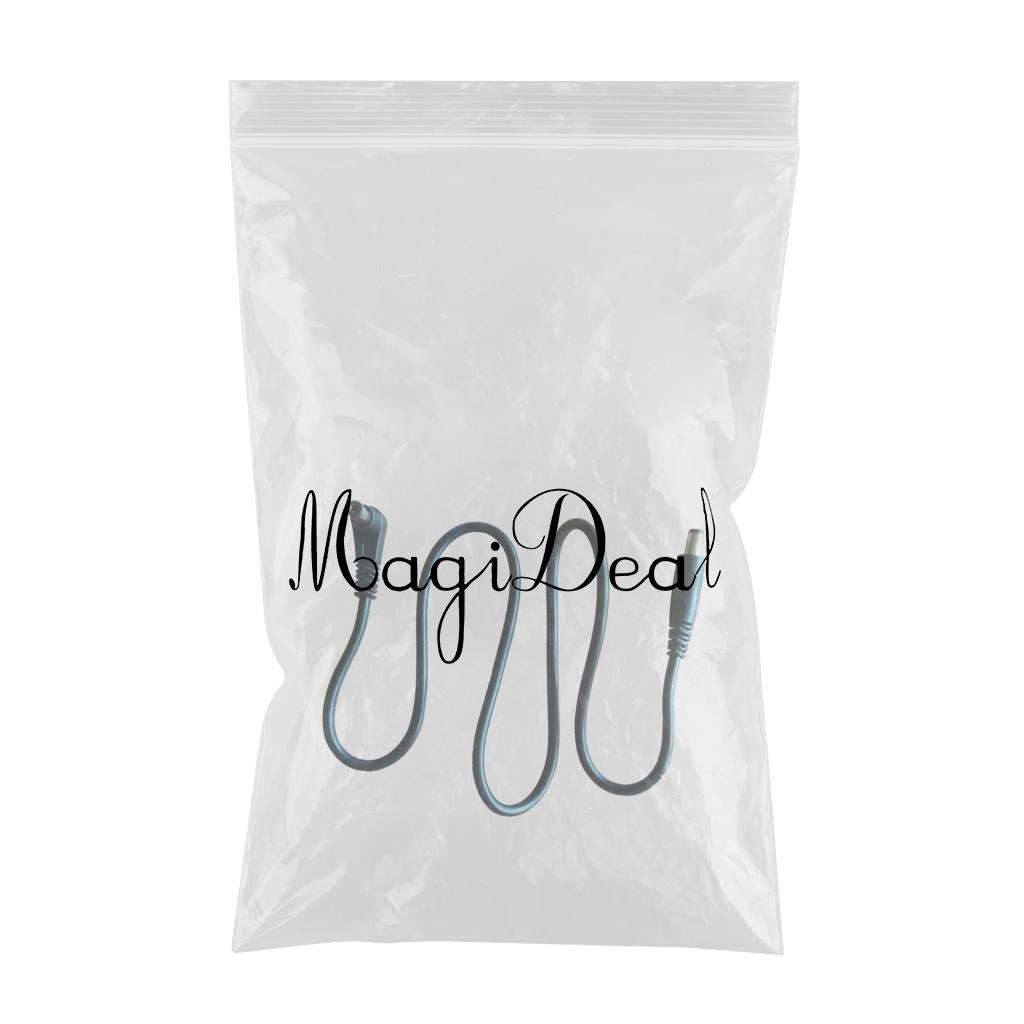 1 Way Power Supply Cable Wire Power Adapter Cable Guitar Parts Accessories