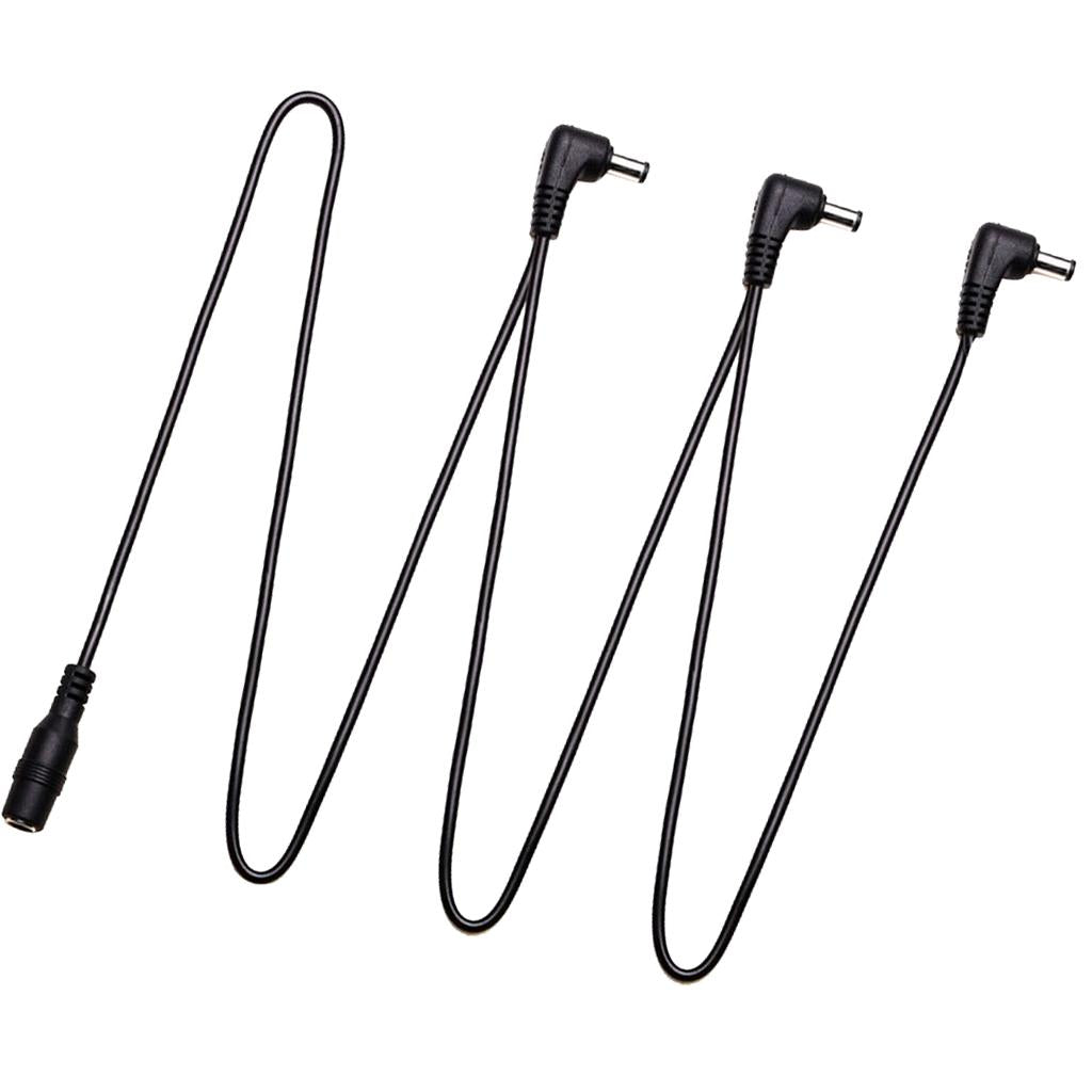 Power Adapter Cable Power Connector for Guitar Bass Effect Connector 3 Way