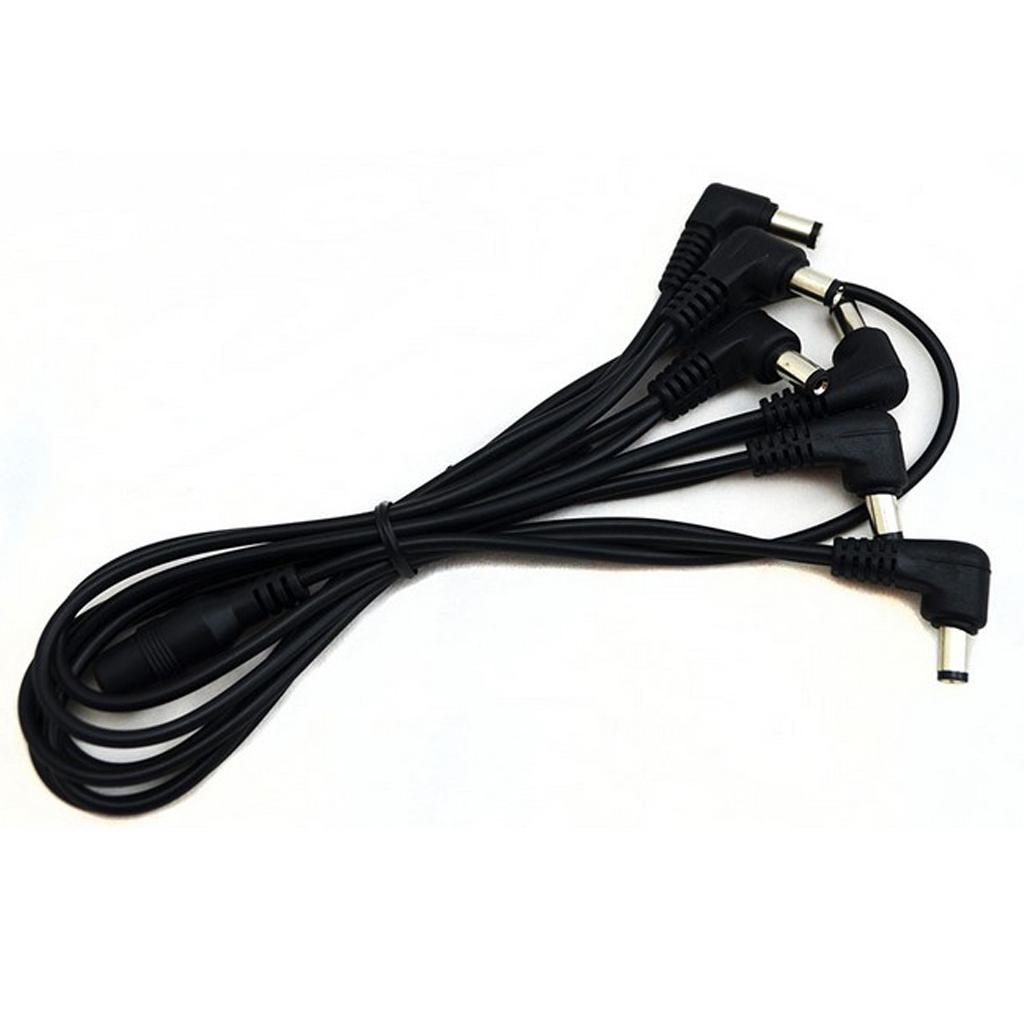 Power Adapter Cable Power Connector for Guitar Bass Effect Connector 3 Way