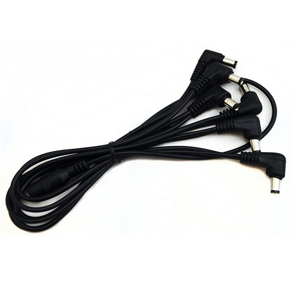 Power Adapter Cable Power Connector for Guitar Bass Effect Connector 8 Way
